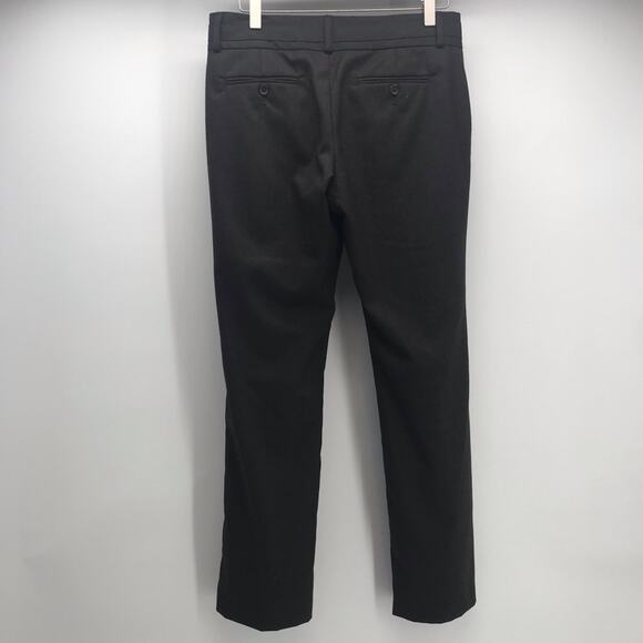 Banana Republic Martin Fit Trouser Womens 6P Petite Brown Wool Blend Flat Front - Picture 2 of 10